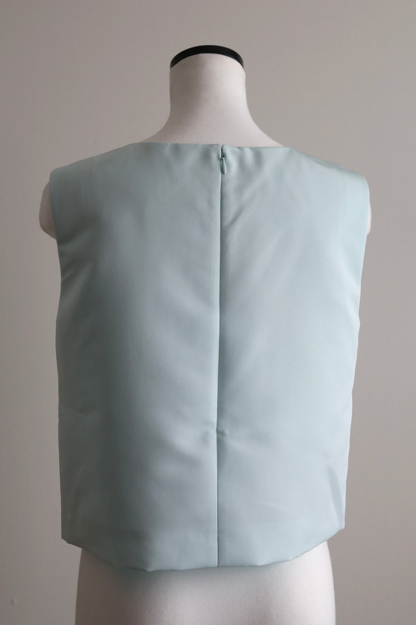 Plume cape Logo top (mint green)