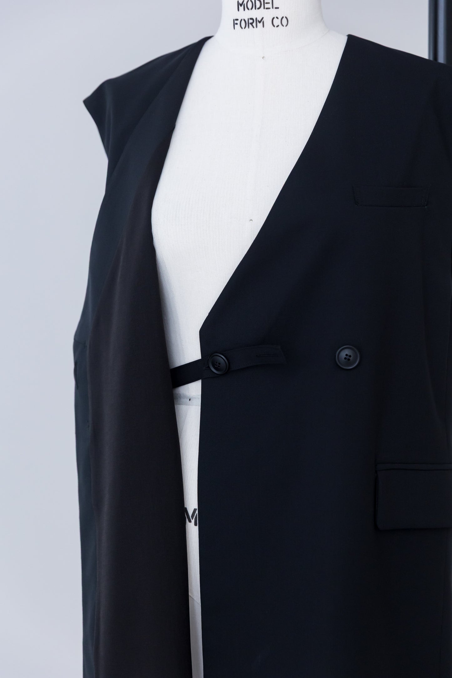 forme gilet (noir)