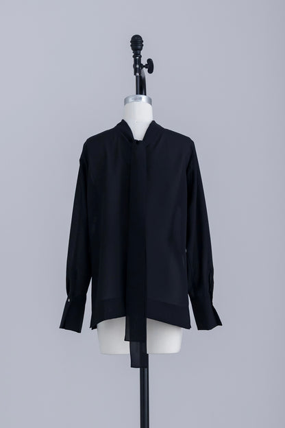 sheer blouse  Aérienne (noir)