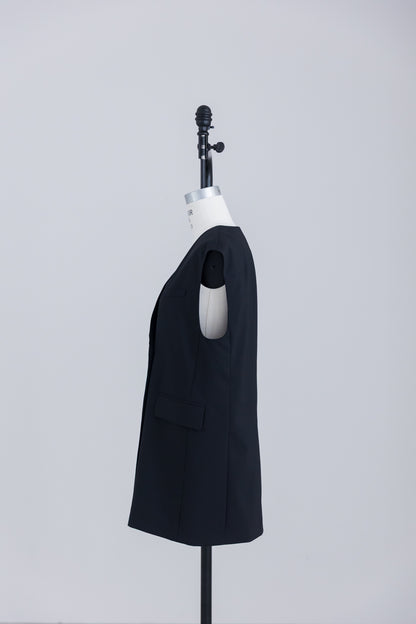 forme gilet  (noir)