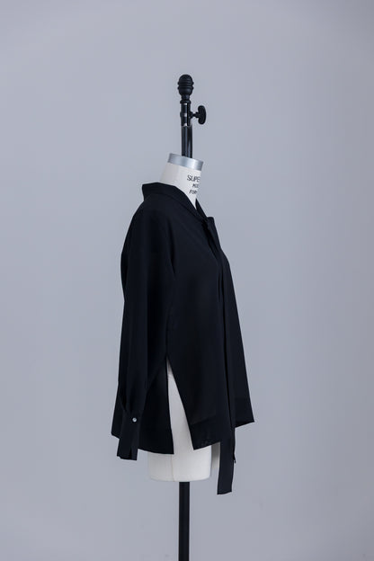 sheer blouse  Aérienne (noir)