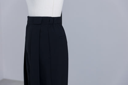 ligne pants (noir）