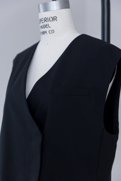 forme gilet  (noir)