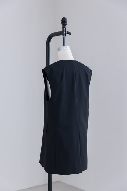 forme gilet  (noir)