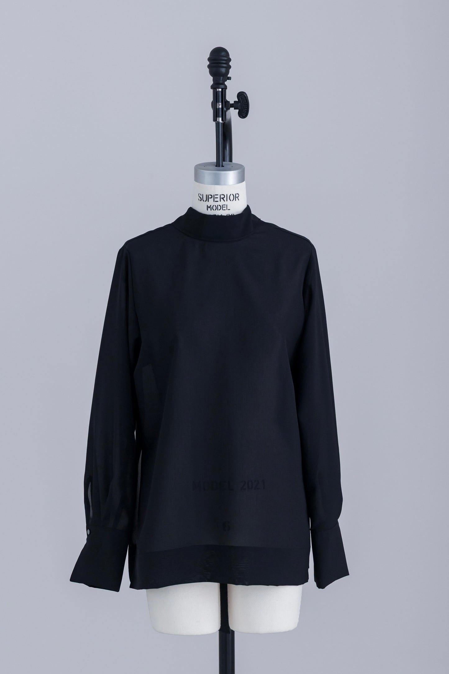 sheer blouse  Aérienne (noir)