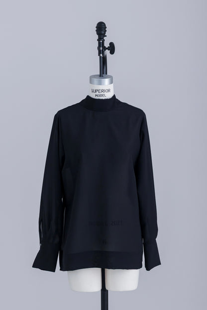 sheer blouse  Aérienne (noir)