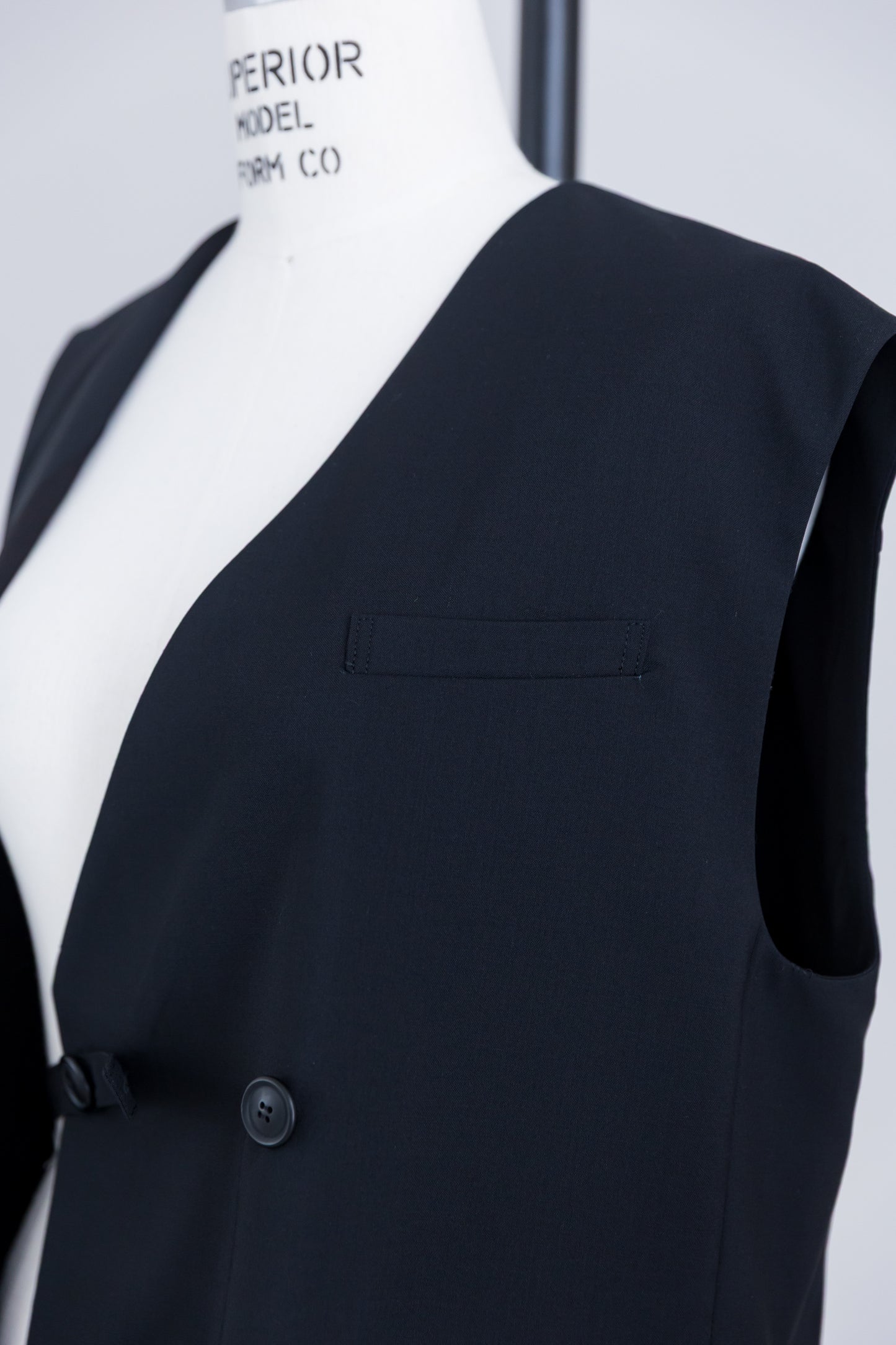 forme gilet  (noir)