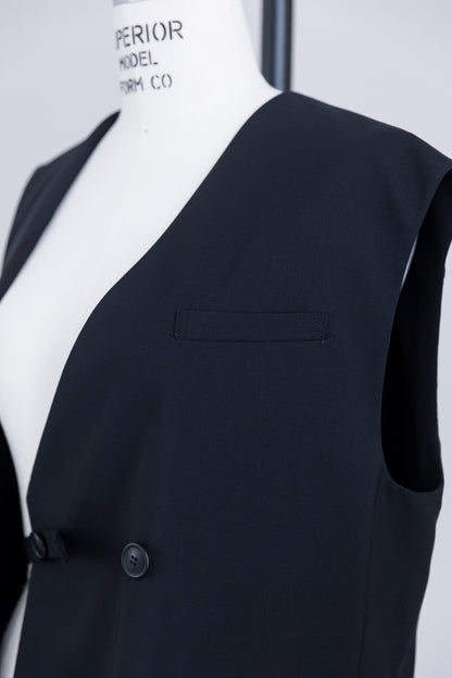 forme gilet  (noir)