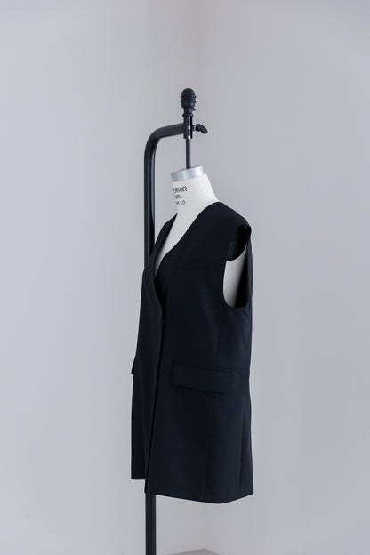 forme gilet  (noir)