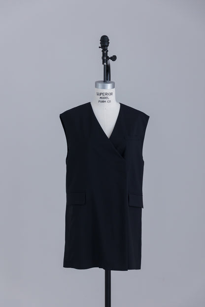 forme gilet  (noir)