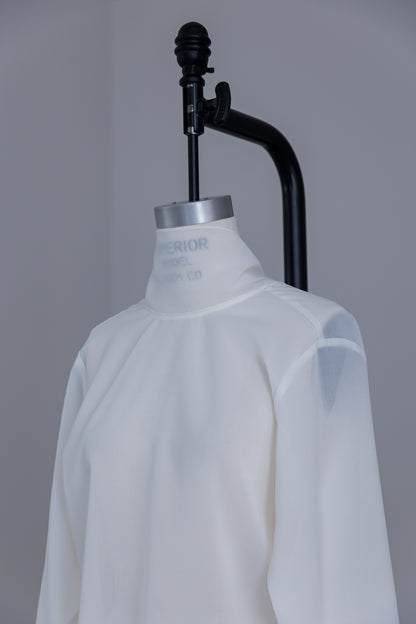 sheer blouse  Aérienne (vanilla)