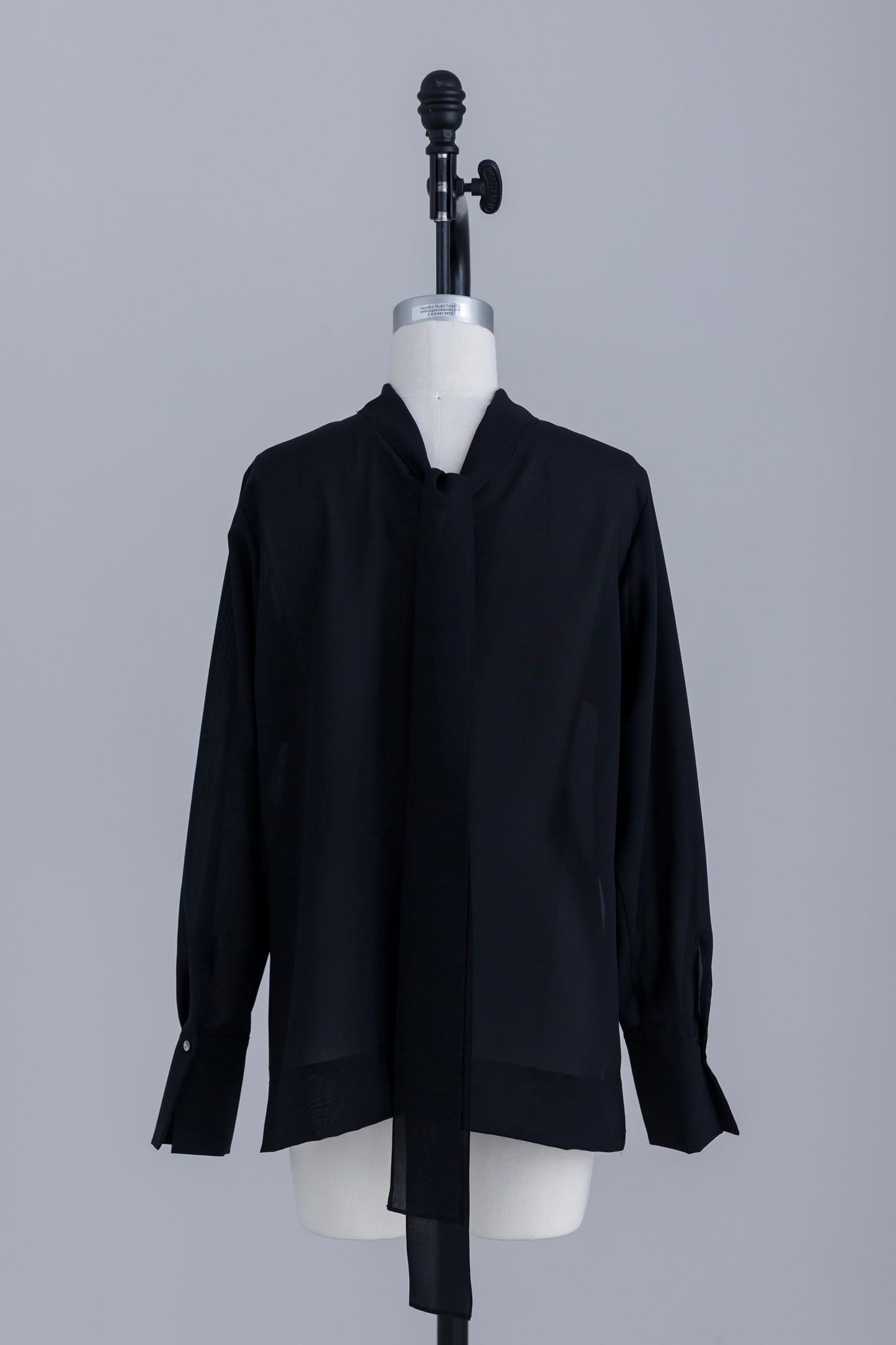 sheer blouse  Aérienne (noir)