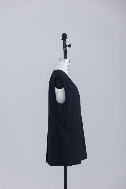 forme gilet  (noir)