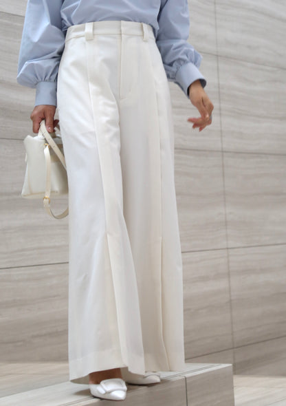 Vslit pants [White]