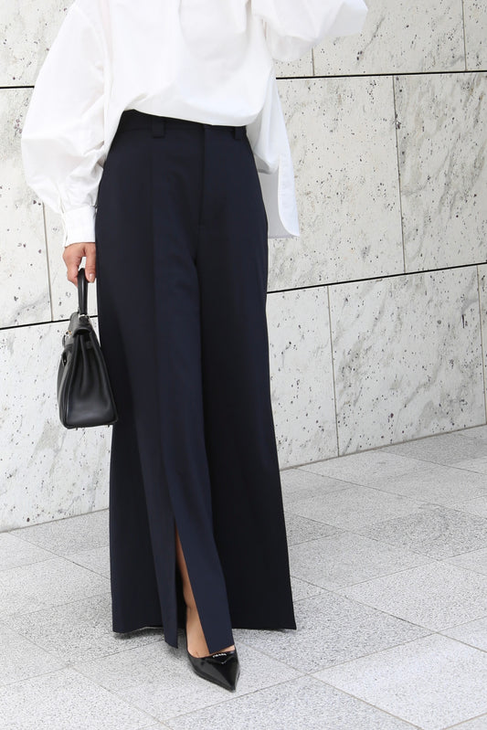 Vslit pants [Navy]