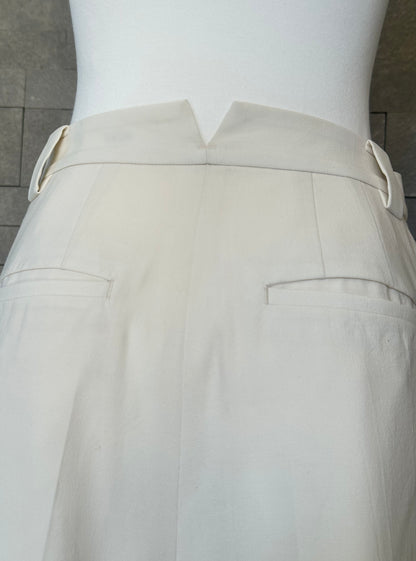 Vslit pants [White]